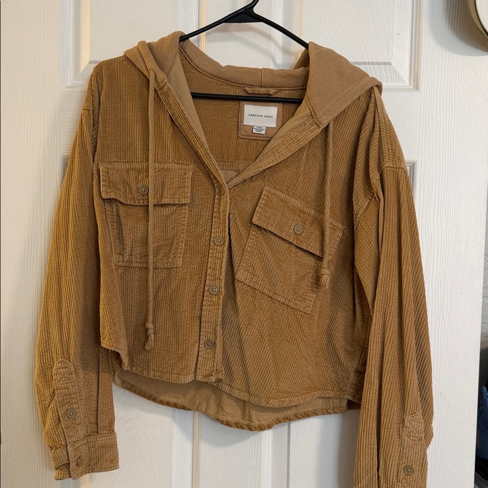 AE button up